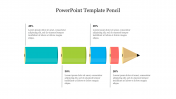 Editable PowerPoint Template Pencil Presentation Slide 