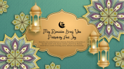 Creative Ramadan PPT Template Download Presentation 