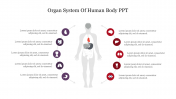 Effective Organ System Of Human Body PPT Template Slide 
