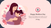 Creative Mothers Day Slide Template Presentation PPT
