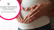 Creative Pregnancy Background PPT Presentation Slide 
