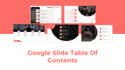Table Of Contents Presentation And Google Slides Themes
