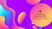 Gradient Background For PowerPoint Template & Google Slides