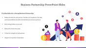 Creative Business Partnership PowerPoint Slides Template 