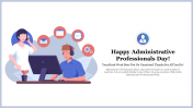 Innovative Administrative Professionals Day PPT PowerPoint
