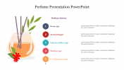 Creative Perfume Presentation PowerPoint Template PPT