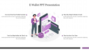 Creative E Wallet PPT Presentation Template Slide