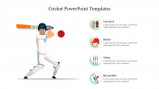 Editable Cricket PowerPoint Templates Presentation Slide 