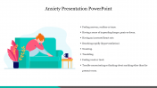 Best Anxiety Presentation PowerPoint Template Slide 