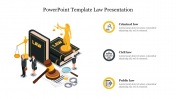 Free PowerPoint Template Law Presentation and Google Slides