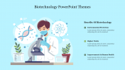 Biotechnology PowerPoint Themes Template and Google Slides