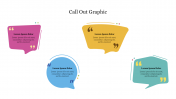 Creative Call Out Graphic Presentation Template Slide 