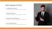 Body Language At Work PPT Template and Google Slides