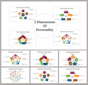 5 Dimensions Of Personality PPT And Google Slides Themes