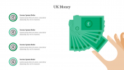 Effective UK Money Clipart Presentation Template Slide 