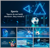 Sports Theme Background PPT And Google Slides Themes