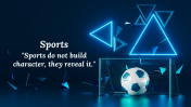 Sports Theme Background PPT And Google Slides Themes