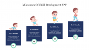 Milestones Of Child Development PPT Template Google Slides