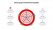 Best Smart Goals PowerPoint Template With Six Node