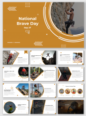 Amazing National Brave Day PPT And Google Slides Templates