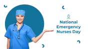 Elegant National Emergency Nurses Day PPT And Google Slides
