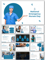 Elegant National Emergency Nurses Day PPT And Google Slides