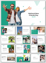 Amazing National New Friends Day PPT And Google Slides