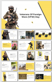 Stunning Veterans Of Foreign Wars Day PPT And Google Slides