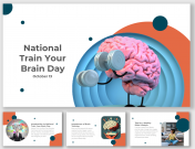 Stunning National Train Your Brain Day PPT And Google Slides