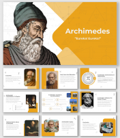 Elegant Archimedes PowerPoint And Google Slides Templates