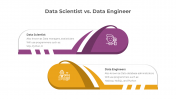 Scientist Vs Data Engineer PPT And Google Slides Theme