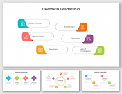 Elegant Unethical Leadership PowerPoint And Google Slides