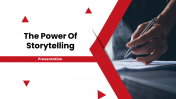Elegant The Power Of Storystelling PPT And Google Slides