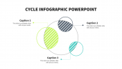 Multi-Color Cycle Infographic PowerPoint Template Slide