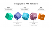 Amazing Infographics PPT Templates With Four Nodes