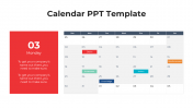 Professional Calendar PowerPoint And Google Slides Theme