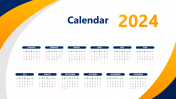 Easily Editable Calendar PPT And Google Slides Themes
