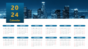 Easily Customized Calendar PPT And Google Slides Template