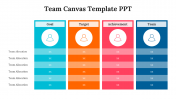 Creative Team Canvas PowerPoint And Google Slides Template