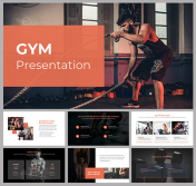 GYM PowerPoint Presentation and Google Slides Templates