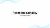 Bundle Of Healthcare Company Investor Presentation