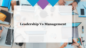Leadership Vs Management PPT Template and Google Slides