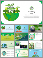 Effective Earth Day Slideshow Presentation Template Slide