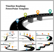 Editable Timeline Roadmap PowerPoint And Google Slides