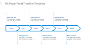 Stunning MS PowerPoint Timeline PPT And Google Slides