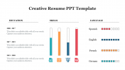 Innovative Creative Resume PPT And Google Slides Template