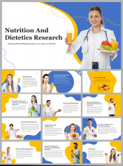 Nutrition And Dietetics Research PPT And Google Slides
