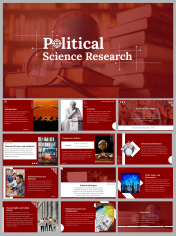 Get Now! Political Science Research PPT And Google Slides 