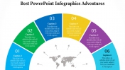 Best PowerPoint Infographics Slide Template With Six Node