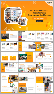 Rise Of Amazon PowerPoint And Google Slides Templates